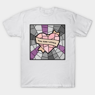 You Are Loved Pride (Asexual) T-Shirt